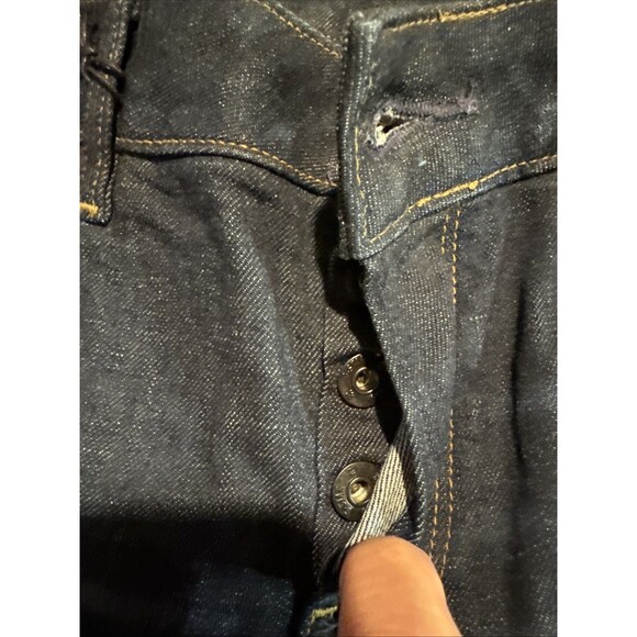 G-STAR RAW Womens W28 L34 Kate Boyfrd Jeans NWT Tapered Cropped CUFF Button-fly - Picture 3 of 11